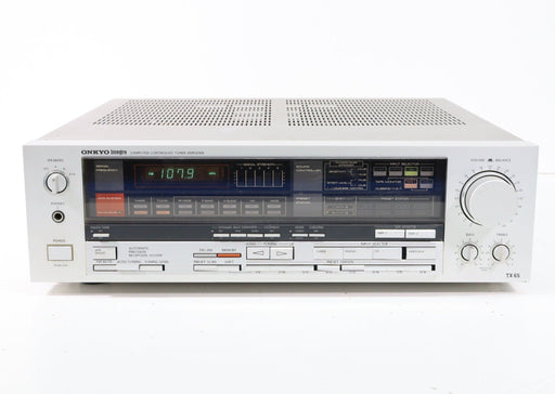 Onkyo Integra TX-65 Computer Controlled Tuner Amplifier (NO REMOTE) (HAS BROKEN BUTTONS)-Audio & Video Receivers-SpenCertified-vintage-refurbished-electronics