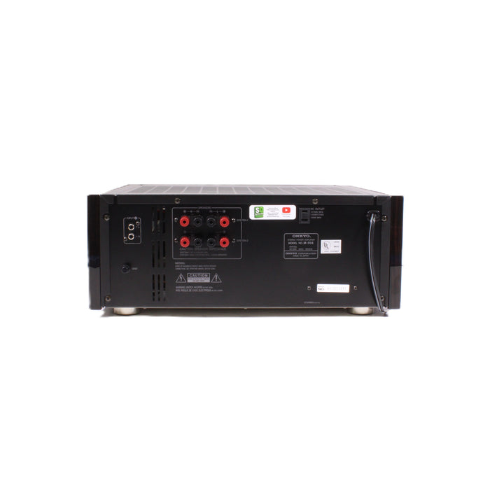 Onkyo M-504 Stereo Power Amplifier Dual Green Power Meters 165WPC (NEW IN BOX)-Power Amplifiers-SpenCertified-vintage-refurbished-electronics
