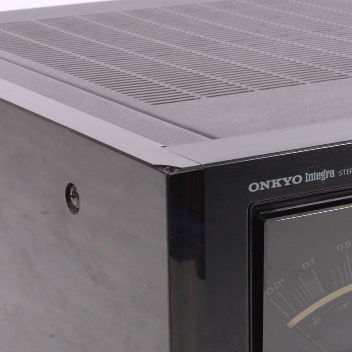 Onkyo M-504 Stereo Power Amplifier Dual Green Power Meters 165WPC-Power Amplifiers-SpenCertified-vintage-refurbished-electronics