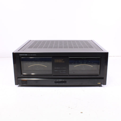 Onkyo M-504 Stereo Power Amplifier Dual Green Power Meters 165WPC-Power Amplifiers-SpenCertified-vintage-refurbished-electronics
