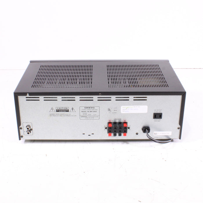 Onkyo M-5160 Stereo Power Amplifier 150WPC Dual-Mono-Power Amplifiers-SpenCertified-vintage-refurbished-electronics