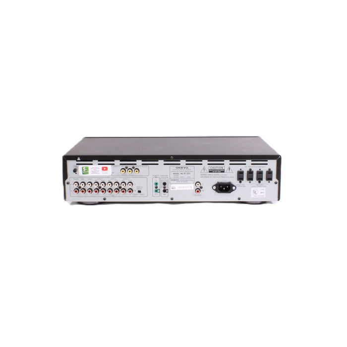 Onkyo P-301 Stereo Pre-Amplifier with Phono (NO REMOTE)-Preamps-SpenCertified-vintage-refurbished-electronics