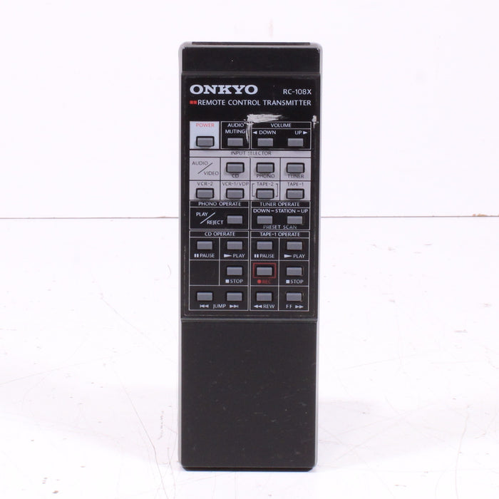 Onkyo RC-108X Remote Control for Audio Systems-Remote Controls-SpenCertified-vintage-refurbished-electronics