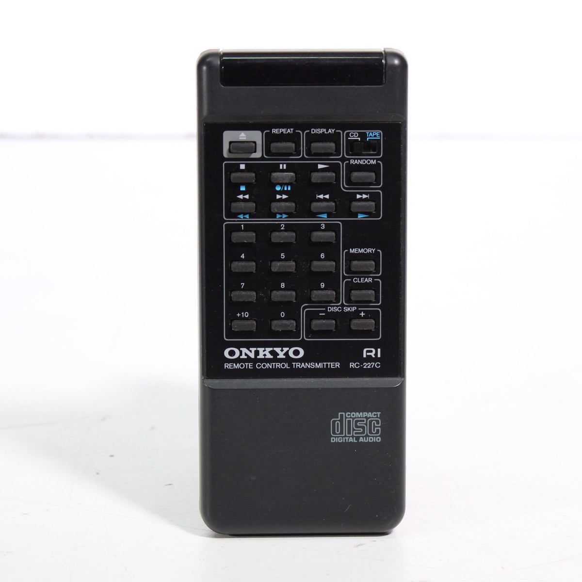 Onkyo RC-227C Remote Control for CD Player DX-C106 — SpenCertified