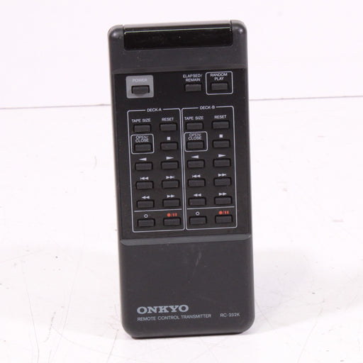 Onkyo RC-232K Remote Control for Stereo Cassette Tape Deck TARW909-Remote Controls-SpenCertified-vintage-refurbished-electronics
