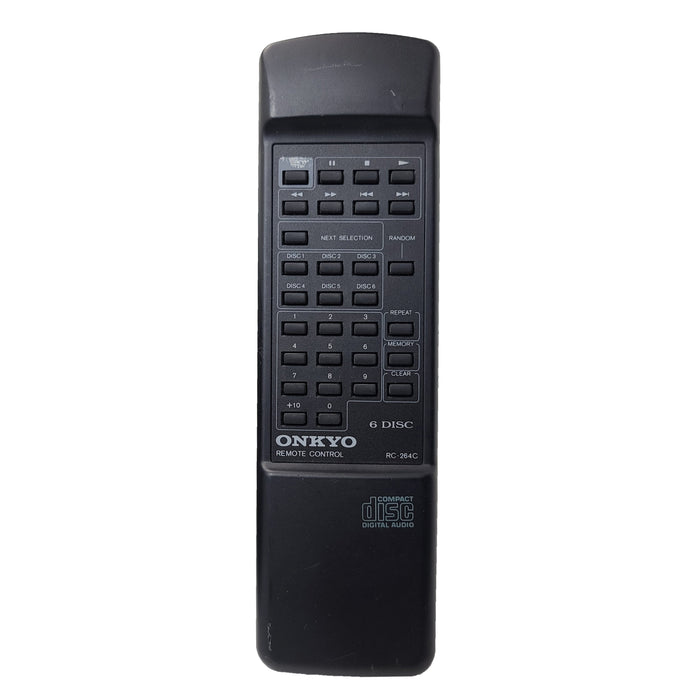 Onkyo RC-264C Remote Control for 6-Disc CD Changer DX-C211 DX-C311-Remote Controls-SpenCertified-vintage-refurbished-electronics