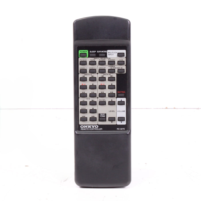 Onkyo RC-327S Remote Control for A/V Amplifier ASV240 and More-Remote Controls-SpenCertified-vintage-refurbished-electronics