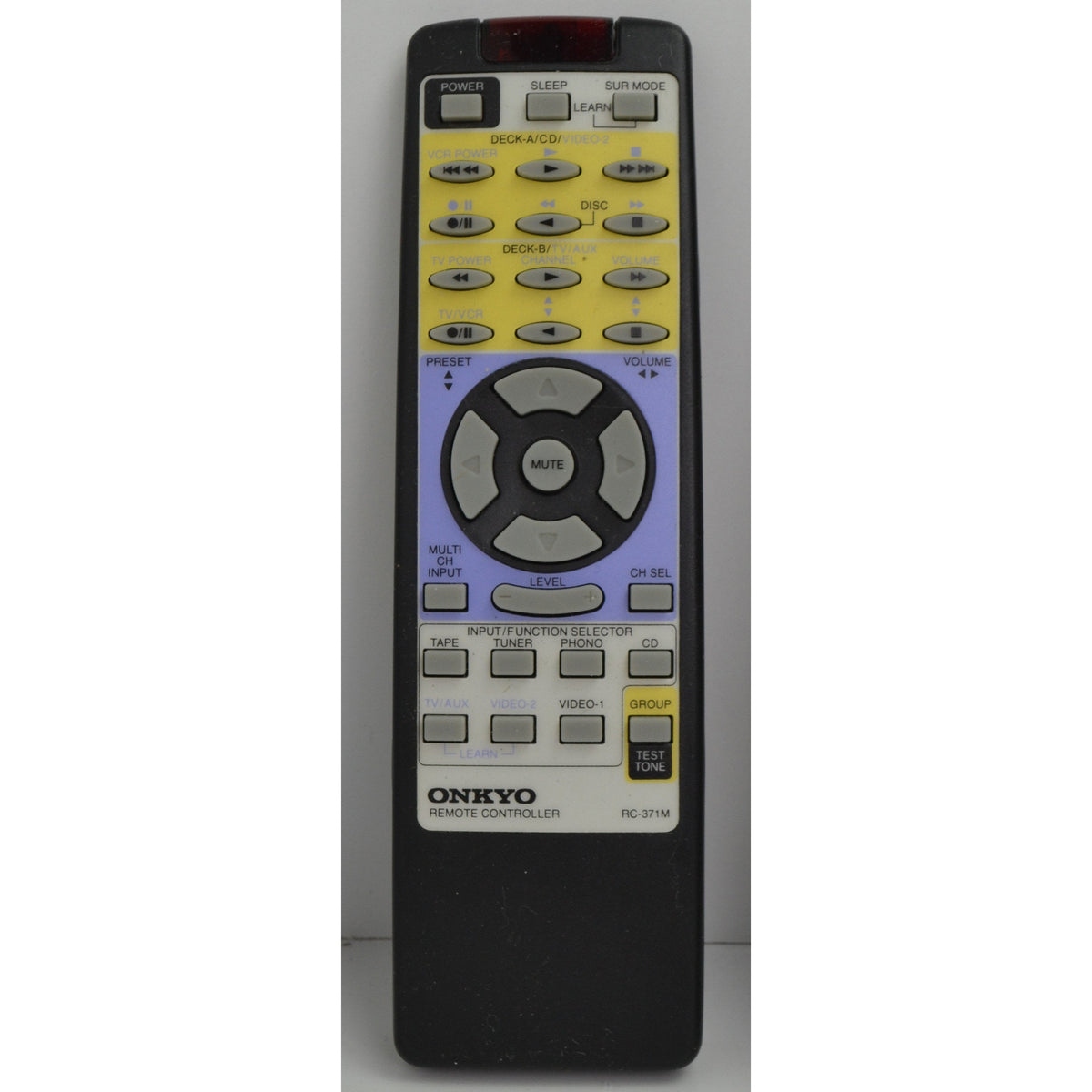 Onkyo RC-371M Remote Control for AV Receiver TX-SV454 and More ...