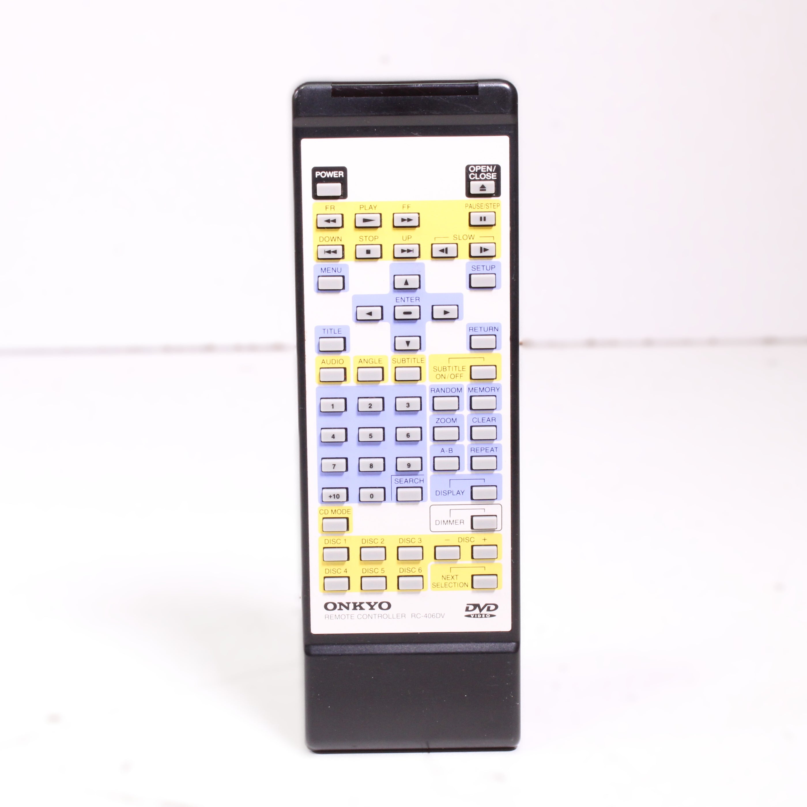 Onkyo RC-406DV Remote Control for DVD Changer DV-C600 and More ...