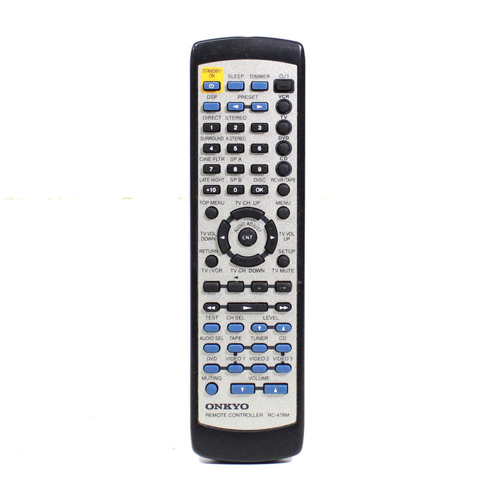 Onkyo RC-478M Remote Control for AV Receiver HT-S650 and More-Remote Controls-SpenCertified-vintage-refurbished-electronics