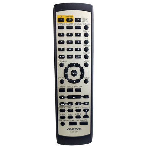 Onkyo RC-542DV Remote Control for 6 Disc DVD Changer Model DV-CP802 and More-Remote-SpenCertified-refurbished-vintage-electonics