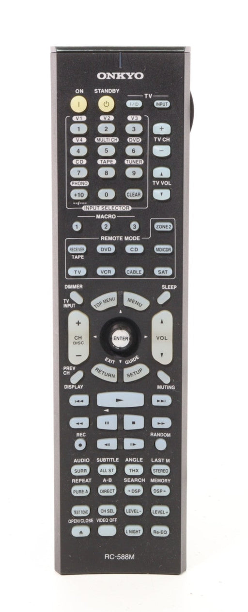 Onkyo RC-588M Remote Control for AV Receiver TX-SR702-Remote Controls-SpenCertified-vintage-refurbished-electronics