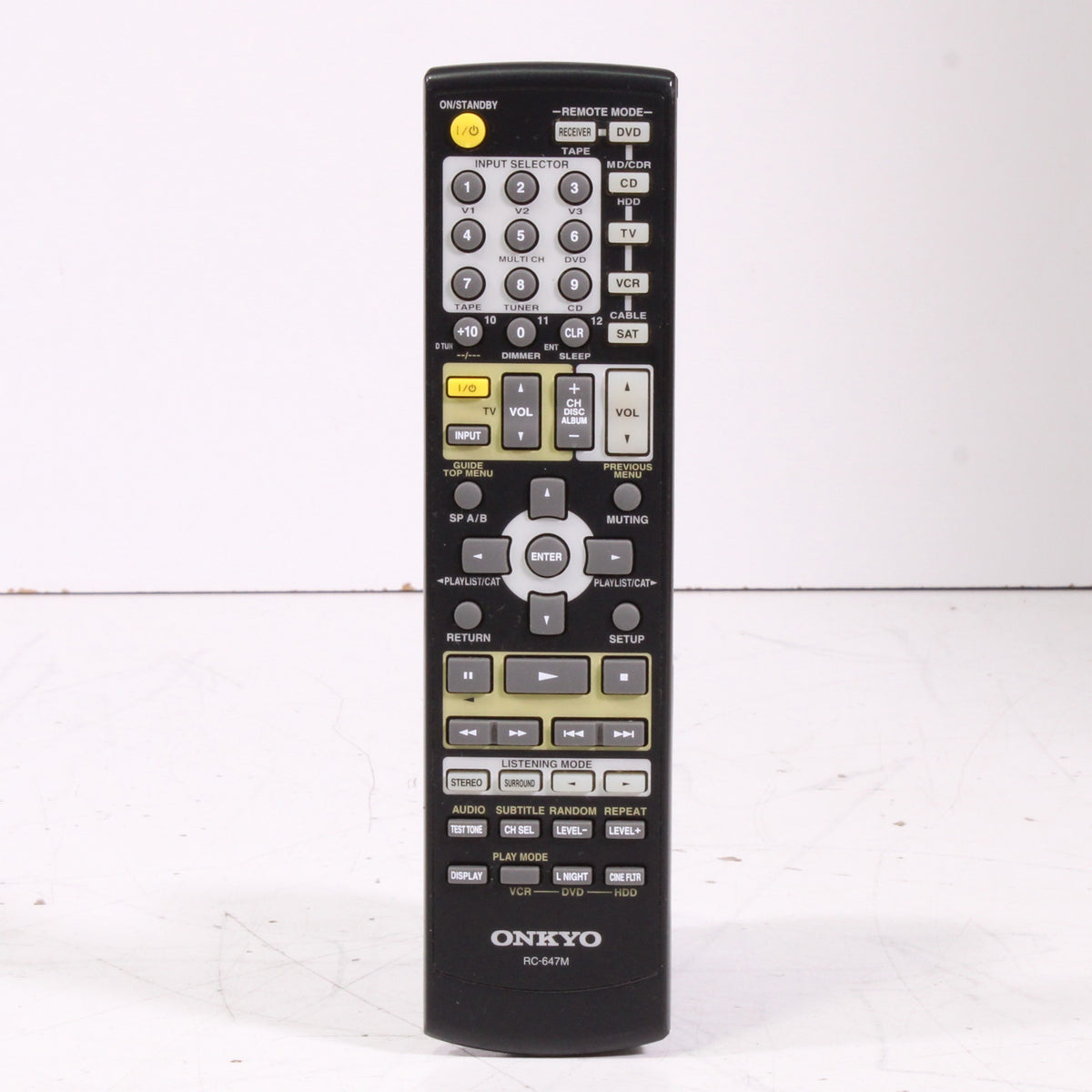 GOUYESHO Telecomando di ricambio RC-681M per Onkyo AV Receiver HTR-508 TXSR-505 TXSR-505E TXSR-575 HTR508 TXSR505 TXSR505E TXSR575 RC681M per telecomando Onkyo