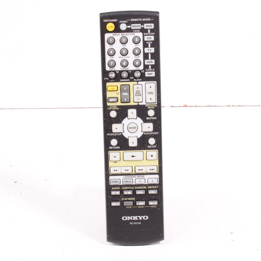 Onkyo RC-651M Remote Control for AV Receiver TX-SR604 and More-Remote Controls-SpenCertified-vintage-refurbished-electronics