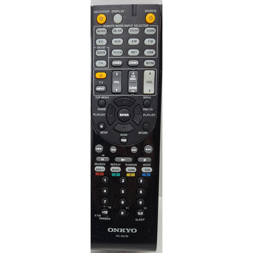 Onkyo RC-837M Remote Control for Audio/Video Receiver TX-NR616-Remote-SpenCertified-vintage-refurbished-electronics
