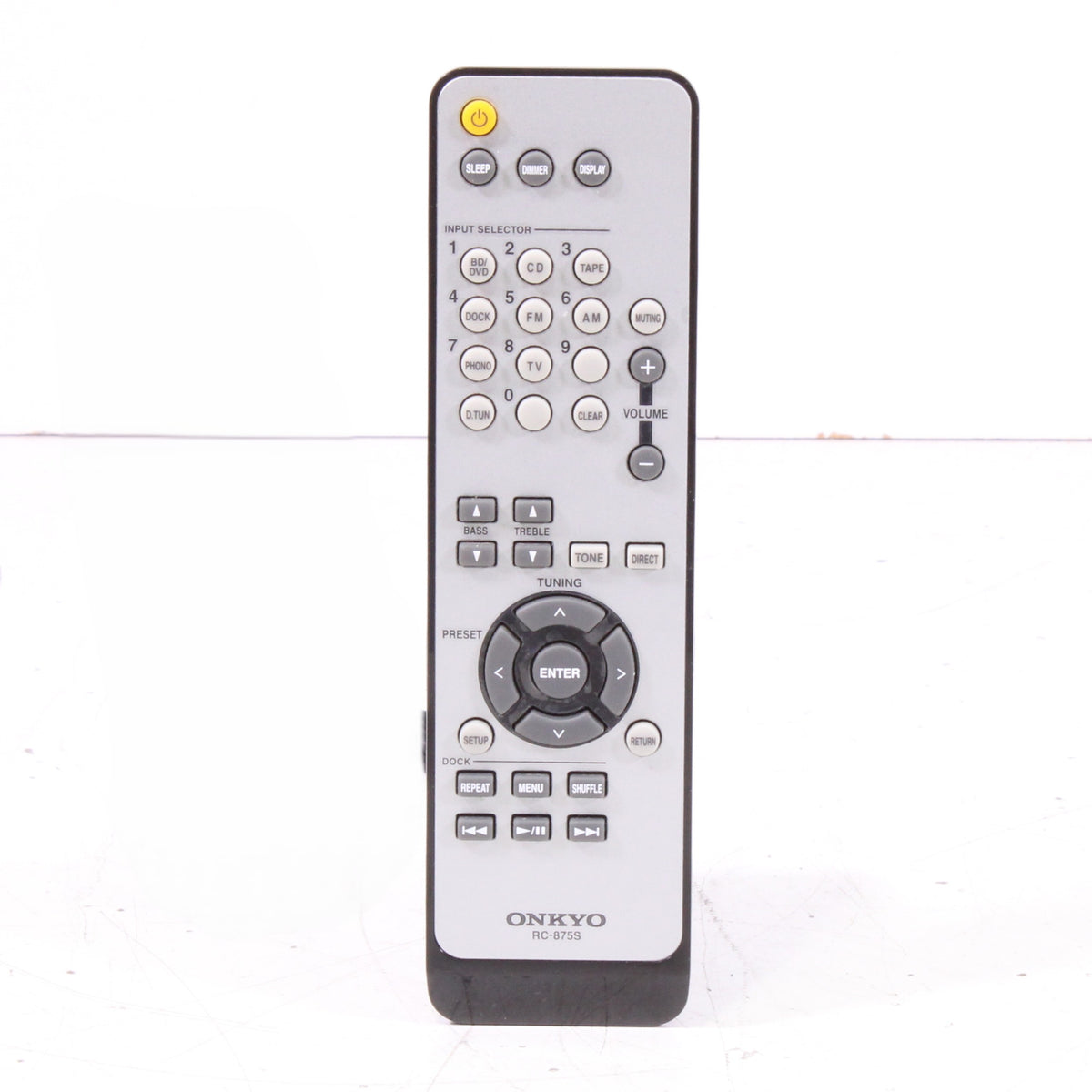 Onkyo RC-875S Remote Control for Stereo Receiver TX-8020 — SpenCertified