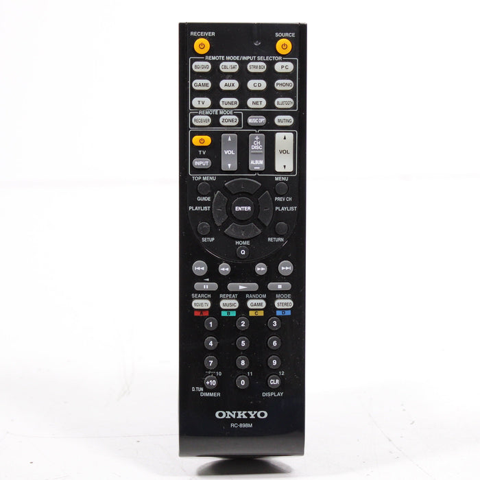 Onkyo RC-898M Remote Control for AV Receiver TX-NR646 and More-Remote Controls-SpenCertified-vintage-refurbished-electronics