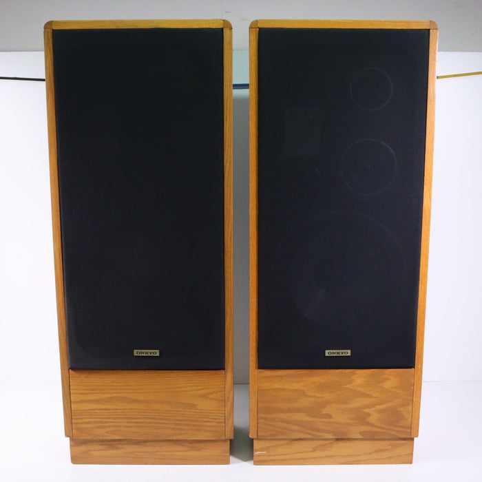 Onkyo S-70 4-Way Tower Speaker Pair-Speakers-SpenCertified-vintage-refurbished-electronics