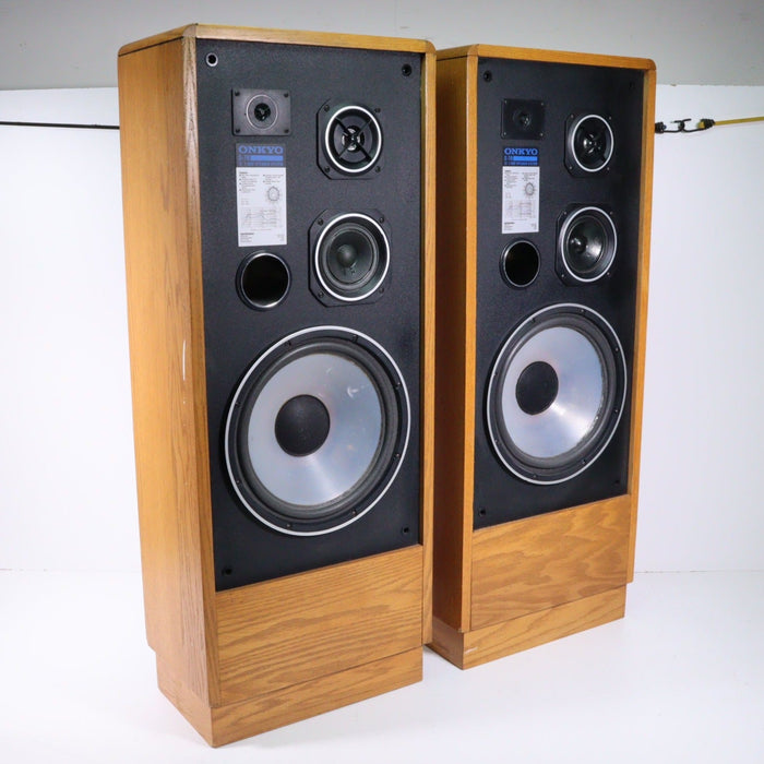 Onkyo S-70 4-Way Tower Speaker Pair-Speakers-SpenCertified-vintage-refurbished-electronics