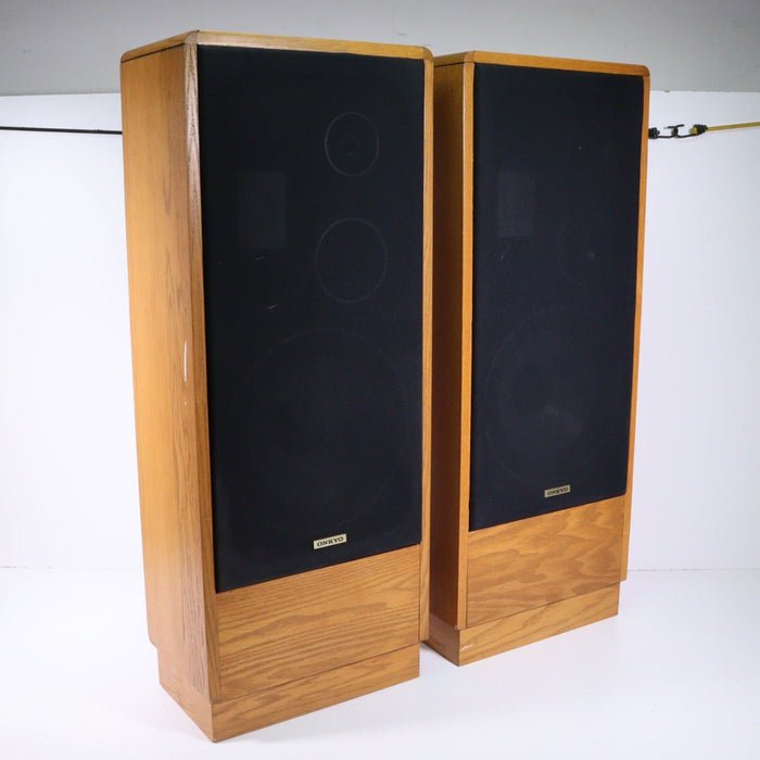 Onkyo S-70 4-Way Tower Speaker Pair-Speakers-SpenCertified-vintage-refurbished-electronics