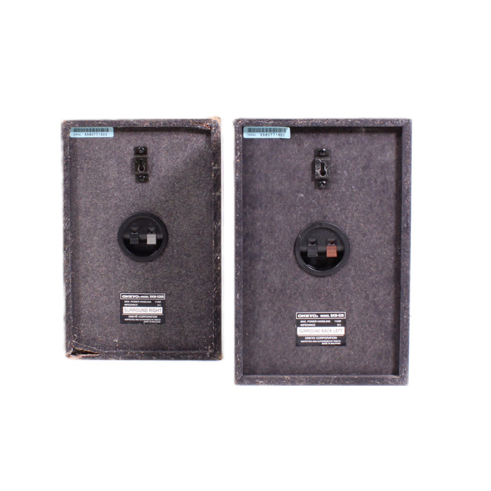 Onkyo SKB-530 Surround Sound Bookshelf Speakers Pair-Speakers-SpenCertified-vintage-refurbished-electronics