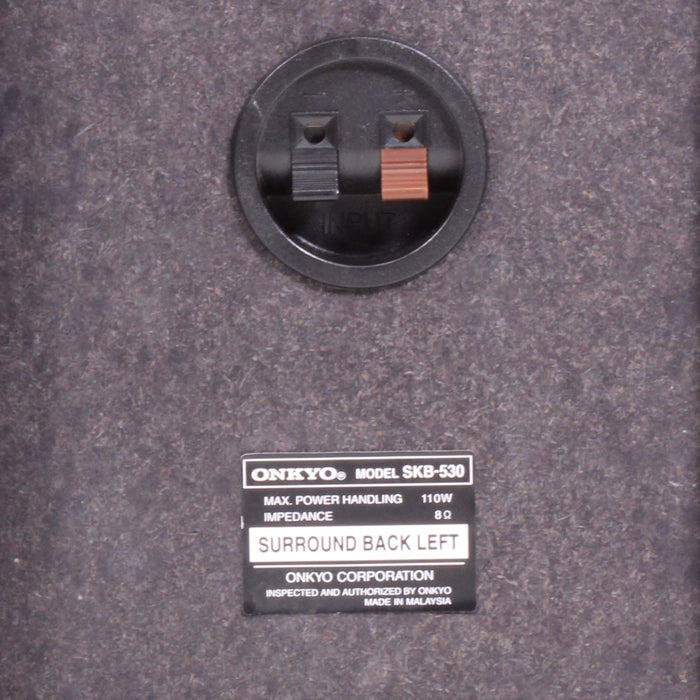 Onkyo SKB-530 Surround Sound Bookshelf Speakers Pair-Speakers-SpenCertified-vintage-refurbished-electronics