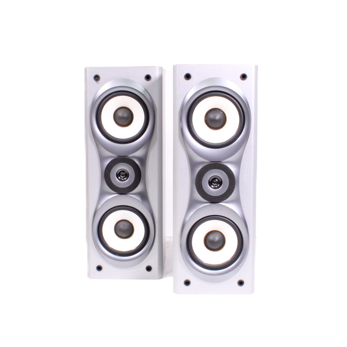 Onkyo SKF-530F Bookshelf Speakers & SKC-530C Center Channel Home Theater Speaker Set-Speakers-SpenCertified-vintage-refurbished-electronics