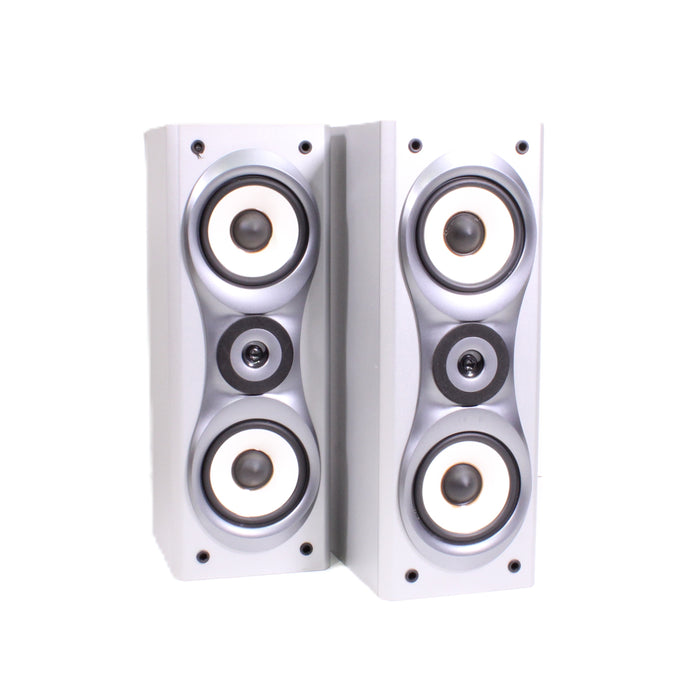 Onkyo SKF-530F Bookshelf Speakers & SKC-530C Center Channel Home Theater Speaker Set-Speakers-SpenCertified-vintage-refurbished-electronics