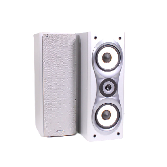 Onkyo SKF-530F Bookshelf Speakers & SKC-530C Center Channel Home Theater Speaker Set-Speakers-SpenCertified-vintage-refurbished-electronics