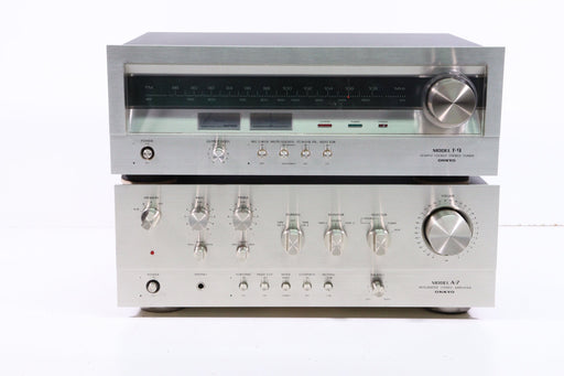 Onkyo Stereo System Bundle (Tuner T-9 and Amplifier A-7)-Stereo Systems-SpenCertified-vintage-refurbished-electronics