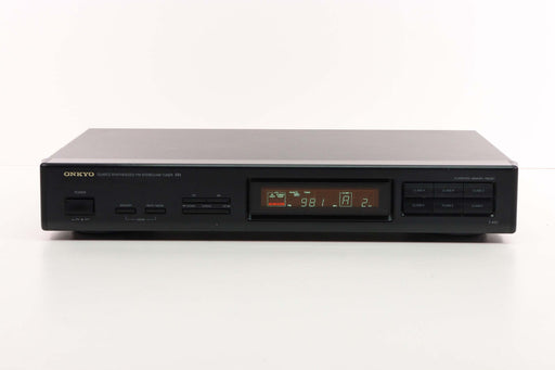 ONKYO T-401 Quartz Synthesized FM Stereo/AM Tuner-Electronic Tuners-SpenCertified-vintage-refurbished-electronics