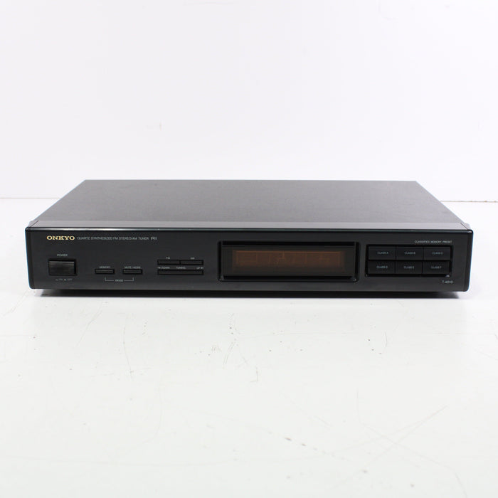 Onkyo T-4010 Quartz Synthesized AM/FM Stereo Tuner (1996)-Stereo Tuner-SpenCertified-vintage-refurbished-electronics