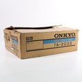 Onkyo TA-2033 Single Stereo Cassette Tape Deck AMCS Auto Music Control System (1983)