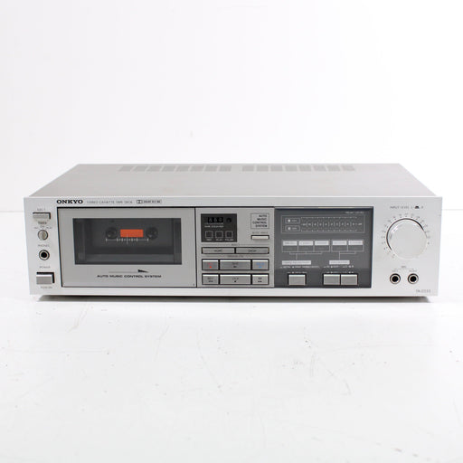 Onkyo TA-2033 Single Stereo Cassette Tape Deck AMCS Auto Music Control System (1983)-Cassette Players & Recorders-SpenCertified-vintage-refurbished-electronics