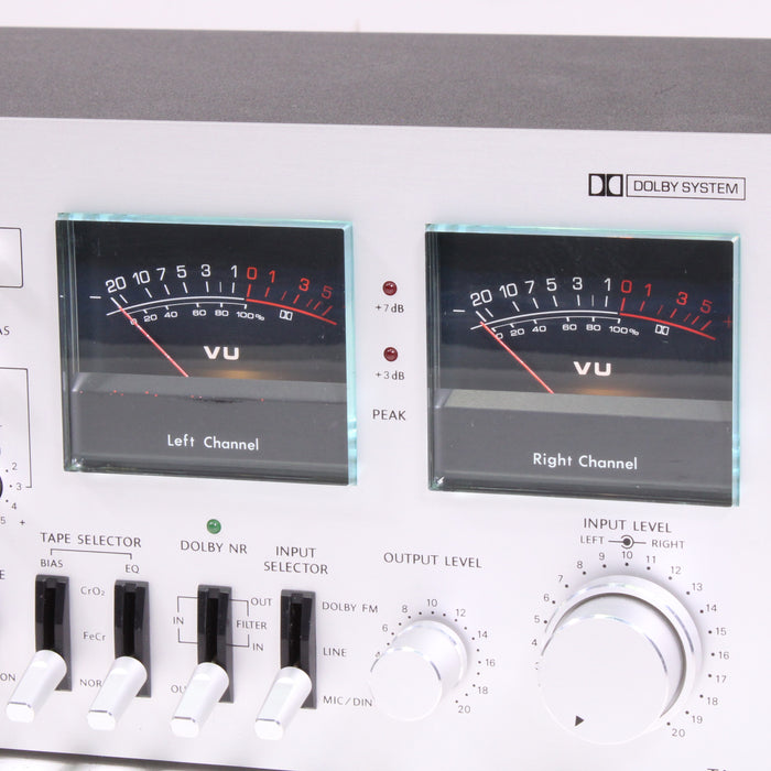 Onkyo TA-630D Stereo Cassette Deck Dolby NR Front Loading Tape Deck-Cassette Players & Recorders-SpenCertified-vintage-refurbished-electronics
