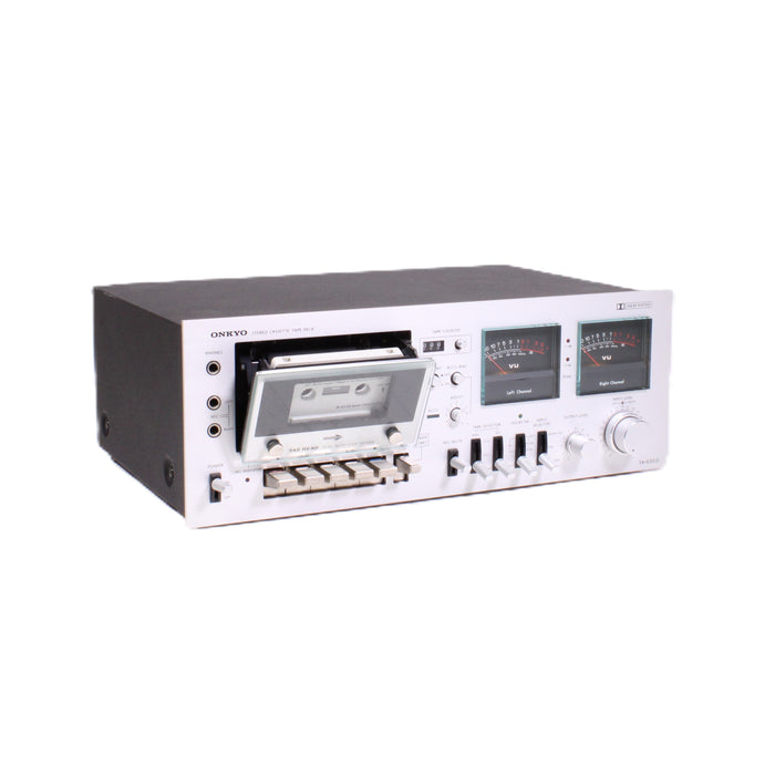 Onkyo TA-630D Stereo Cassette Deck Dolby NR Front Loading Tape Deck-Cassette Players & Recorders-SpenCertified-vintage-refurbished-electronics