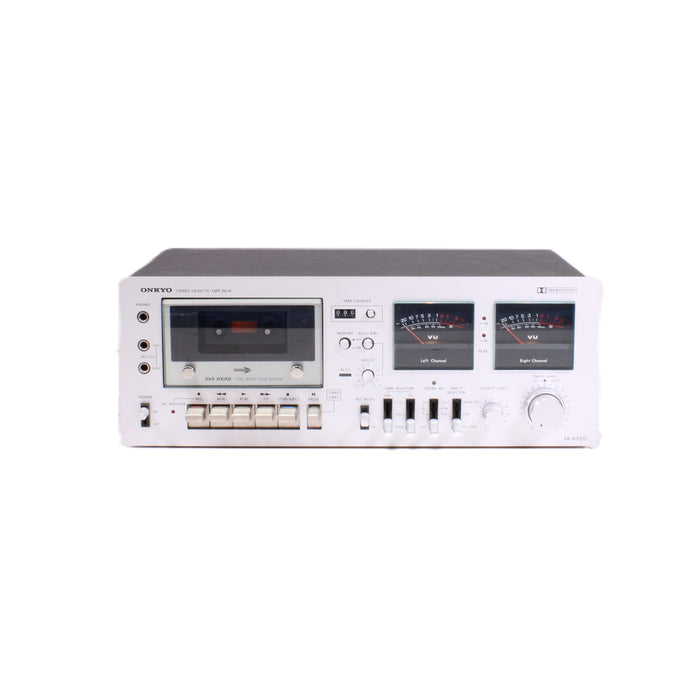 Onkyo TA-630D Stereo Cassette Deck Dolby NR Front Loading Tape Deck-Cassette Players & Recorders-SpenCertified-vintage-refurbished-electronics