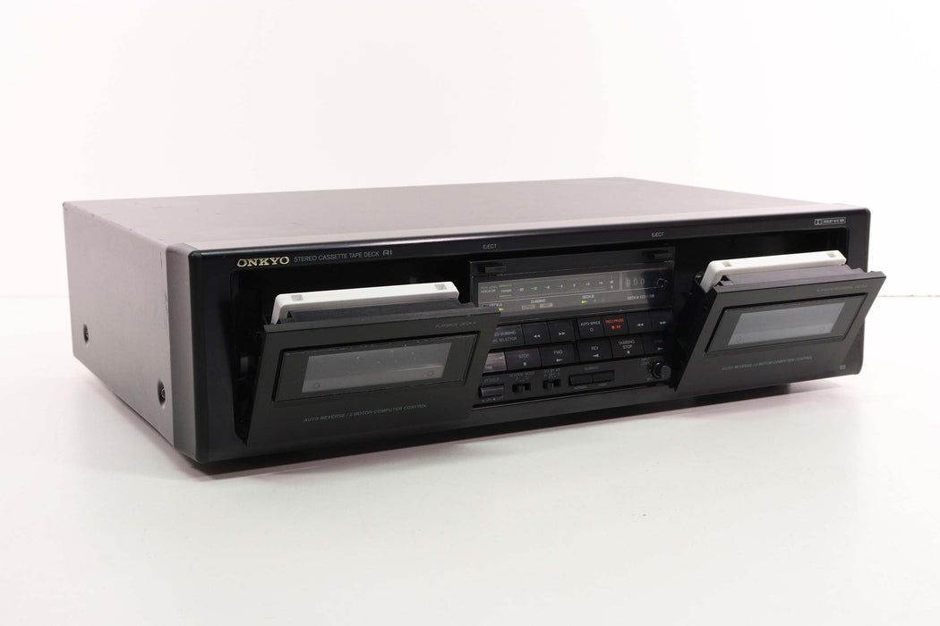 Onkyo TA-RW303 Dual Cassette Deck Recorder Auto Reverse (As Is)-Cassette Players & Recorders-SpenCertified-vintage-refurbished-electronics