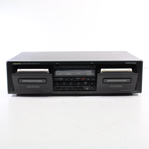 Onkyo TA-RW313 Double Stereo Cassette Tape Deck with Auto Reverse-Cassette Players & Recorders-SpenCertified-vintage-refurbished-electronics