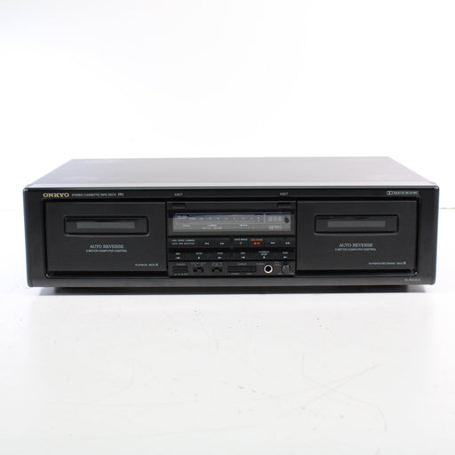 Onkyo TA-RW313 Double Stereo Cassette Tape Deck with Auto Reverse-Cassette Players & Recorders-SpenCertified-vintage-refurbished-electronics