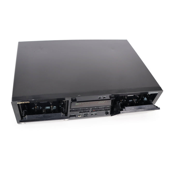Onkyo TA-RW344 Dual Cassette Player-Electronics-SpenCertified-refurbished-vintage-electonics
