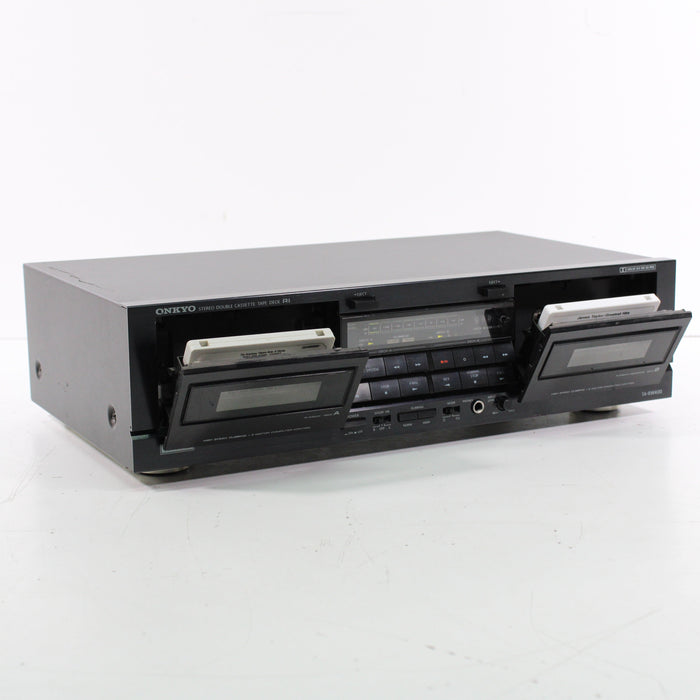Onkyo TA-RW400 Stereo Double Cassette Tape Deck Auto Reverse-Cassette Players & Recorders-SpenCertified-vintage-refurbished-electronics