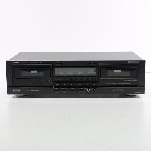 Onkyo TA-RW400 Stereo Double Cassette Tape Deck Auto Reverse-Cassette Players & Recorders-SpenCertified-vintage-refurbished-electronics
