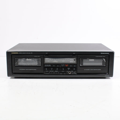 Onkyo TA-RW404 Twin Stereo Cassette Tape Deck HX Pro (1992)-Cassette Players & Recorders-SpenCertified-vintage-refurbished-electronics