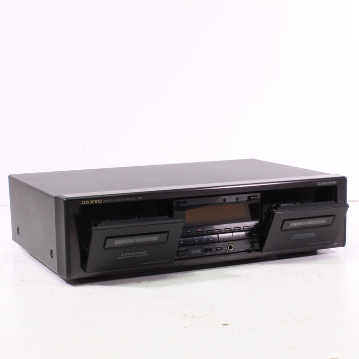 Onkyo TA-RW414 Dual Cassette Deck Player Recorder HX Pro-Cassette Players & Recorders-SpenCertified-vintage-refurbished-electronics