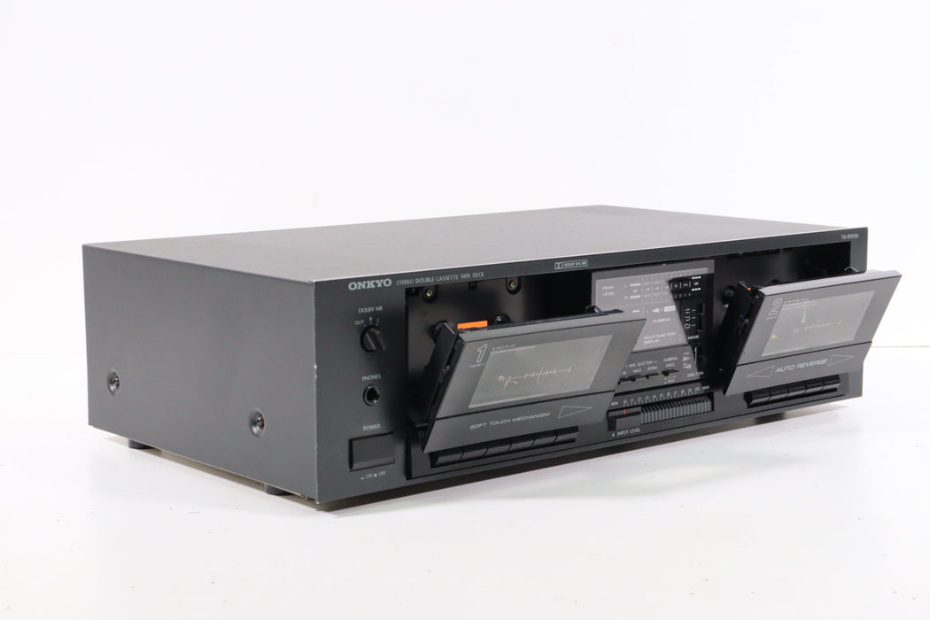 Onkyo TA-RW66 Stereo Double Cassette Tape Deck-Cassette Players & Recorders-SpenCertified-vintage-refurbished-electronics