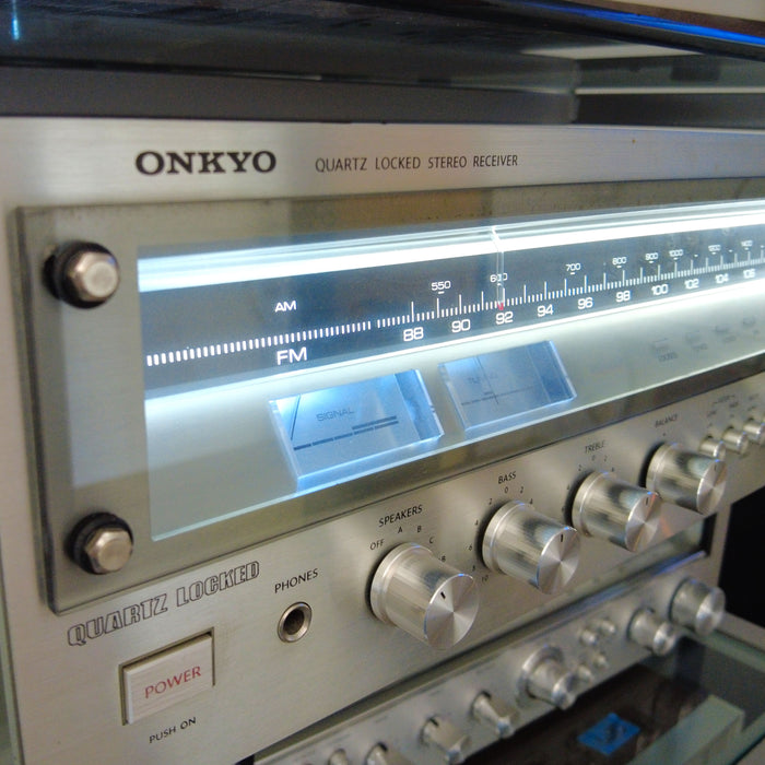 Onkyo TX-4500MKII Quartz Locked Stereo Receiver AUDIOPHILE QUALITY (1979-80)-Audio & Video Receivers-SpenCertified-vintage-refurbished-electronics