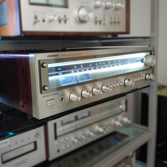 Onkyo TX-4500MKII Quartz Locked Stereo Receiver AUDIOPHILE QUALITY (1979-80)-Audio & Video Receivers-SpenCertified-vintage-refurbished-electronics