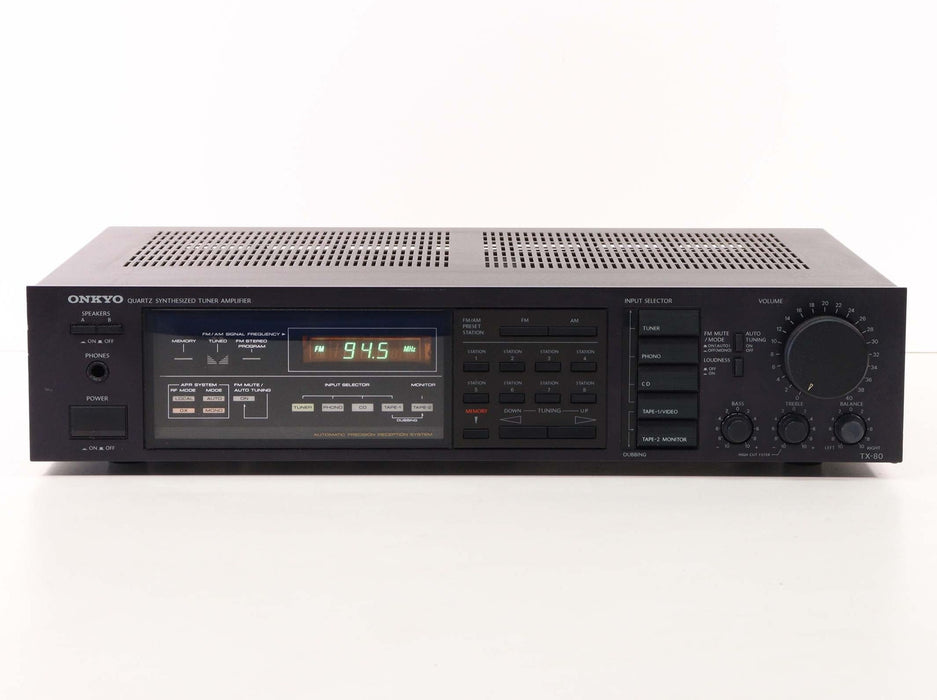 Onkyo Quartz Synthesized Receiver / Tuner Amplifier RI Model TX-906 Home Audio A Onkyo Quartz Synthesized Receiver / Tuner Amplifier RI Model TX-906 Home Audio A