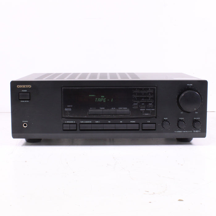 Onkyo TX-8211 FM Stereo AM Receiver (1997-06)-Audio & Video Receivers-SpenCertified-vintage-refurbished-electronics